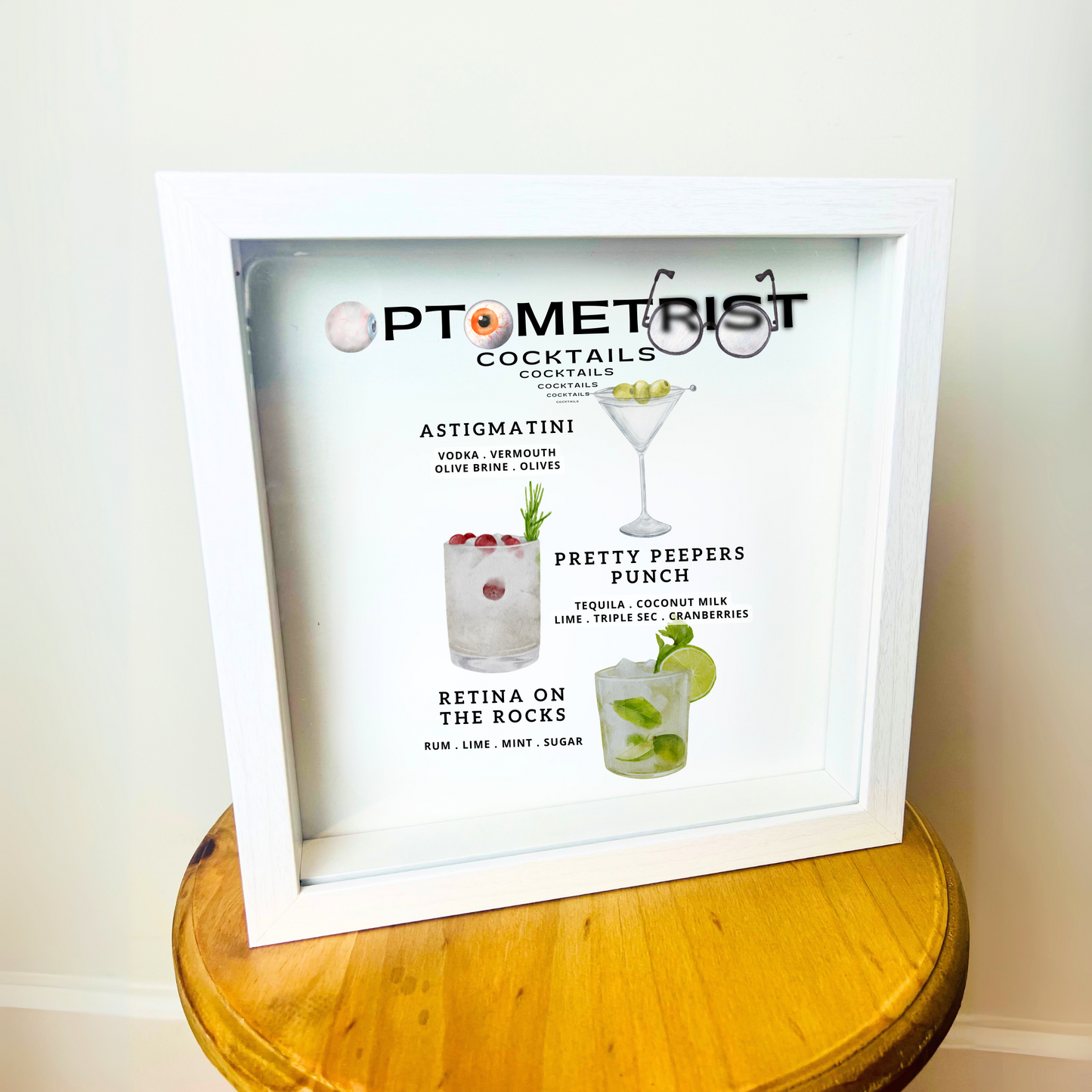 Optometrist Boozy Board