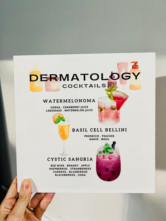 Dermatologist Wood Print