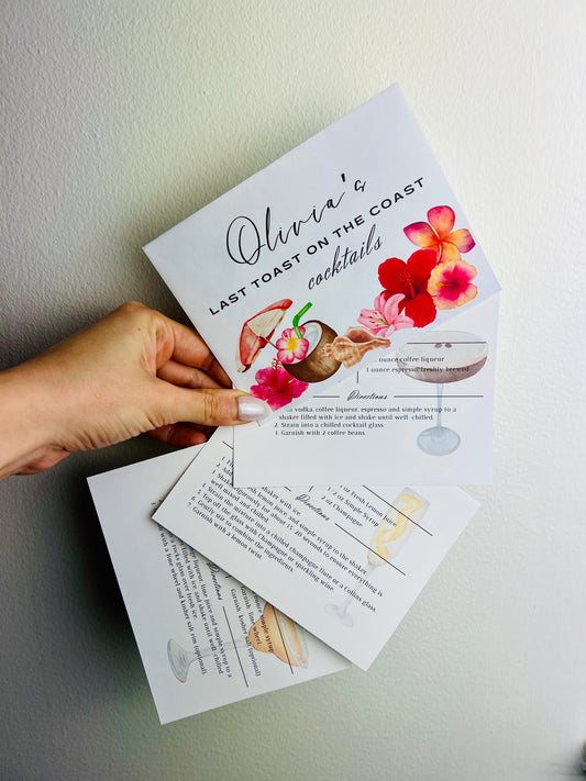 Custom Recipe Cards
