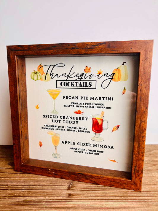Thanksgiving Boozy Board
