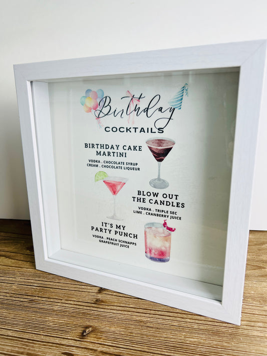 Birthday Boozy Board