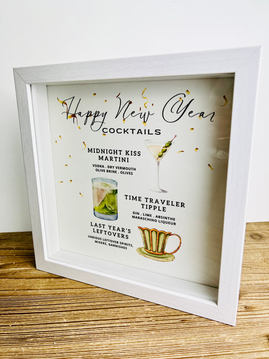 New Year's Boozy Board
