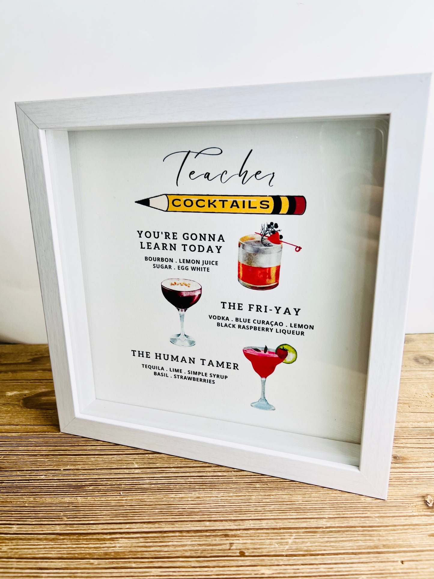 Teacher Boozy Board