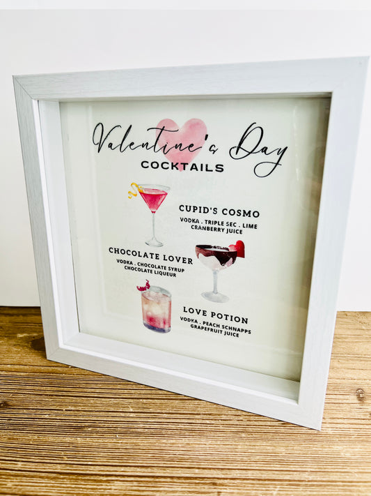 Valentine's Boozy Board
