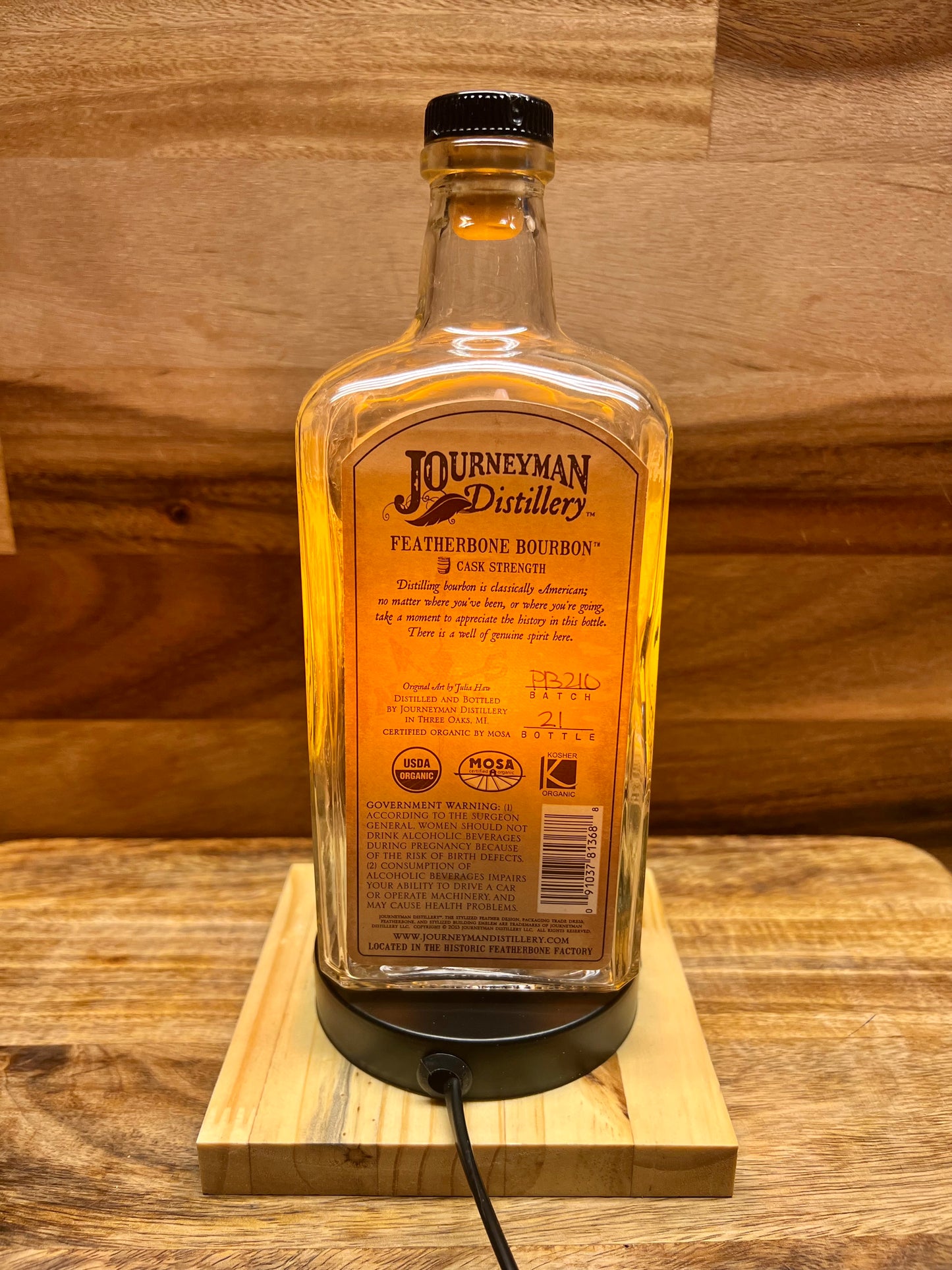 Journeyman Bottle Lamp
