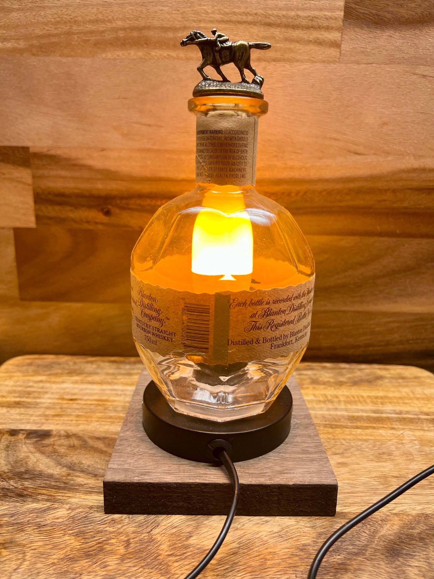 Blanton's Bottle Lamp