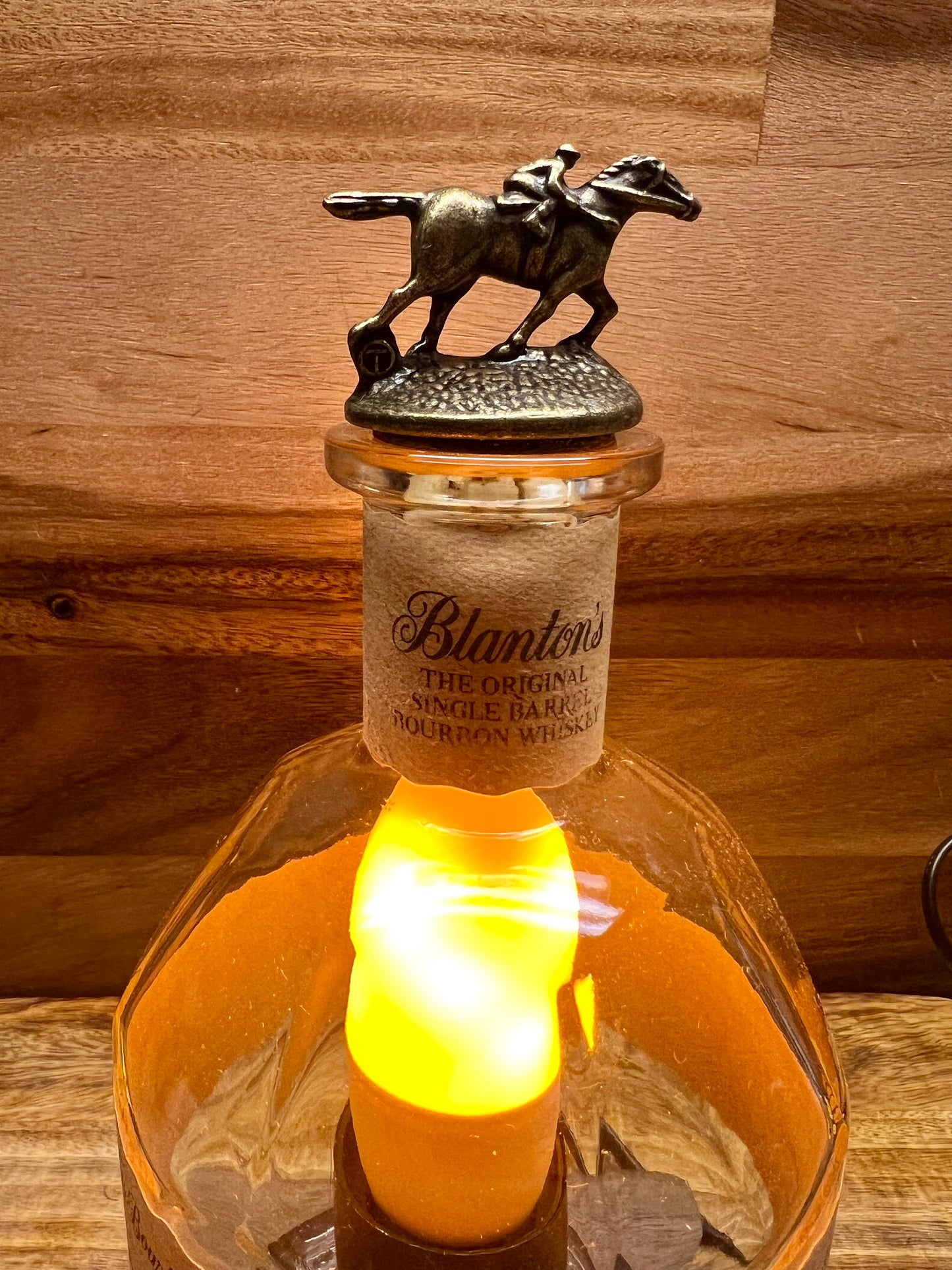 Blanton's Bottle Lamp