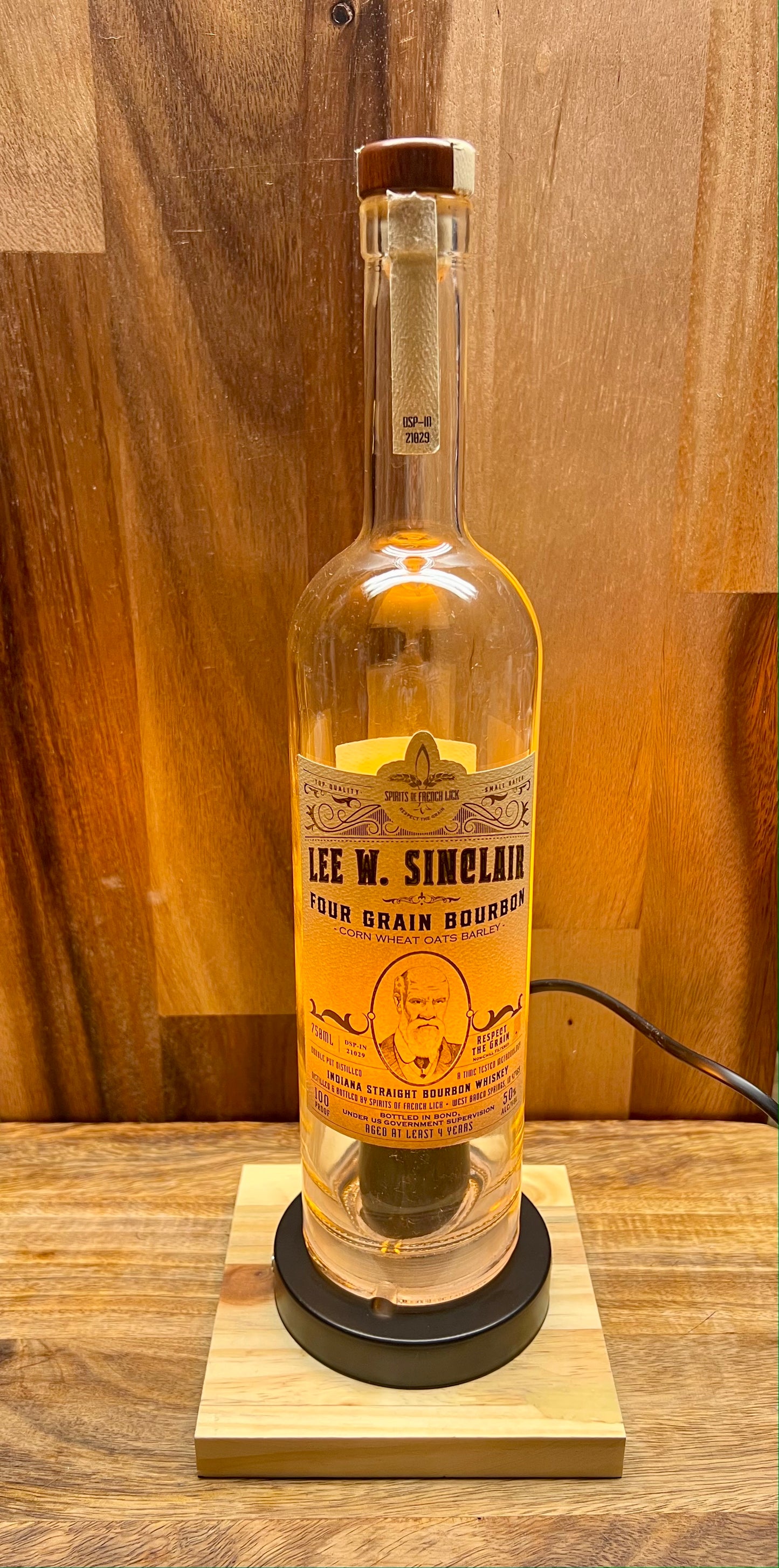 Lee W. Sinclair Bottle Lamp