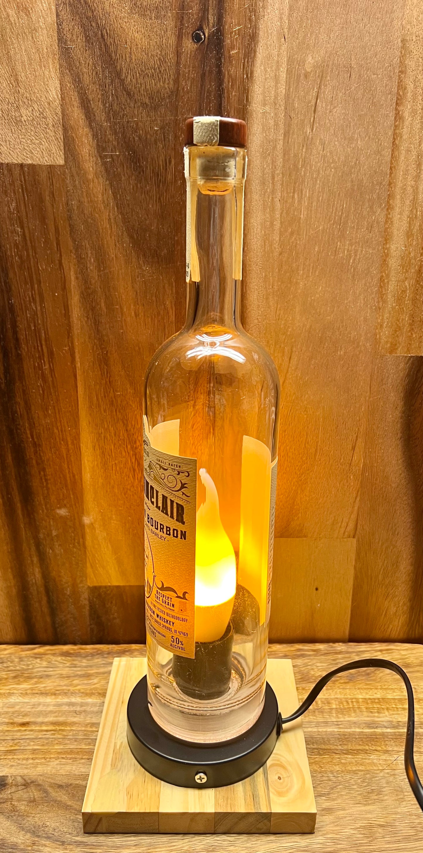 Lee W. Sinclair Bottle Lamp