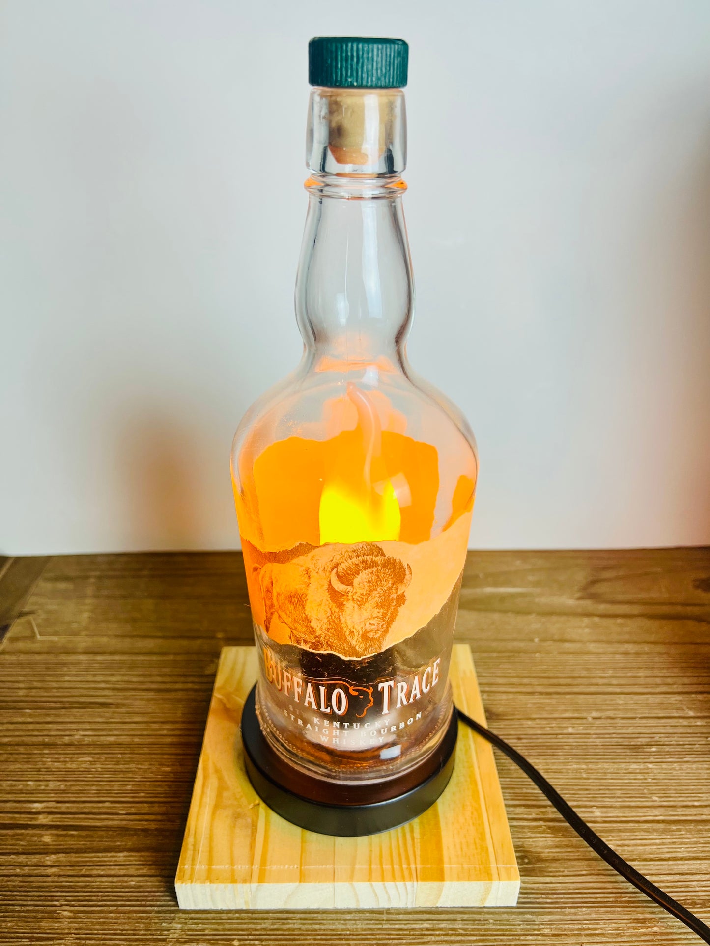 Buffalo Trace Bottle Lamp