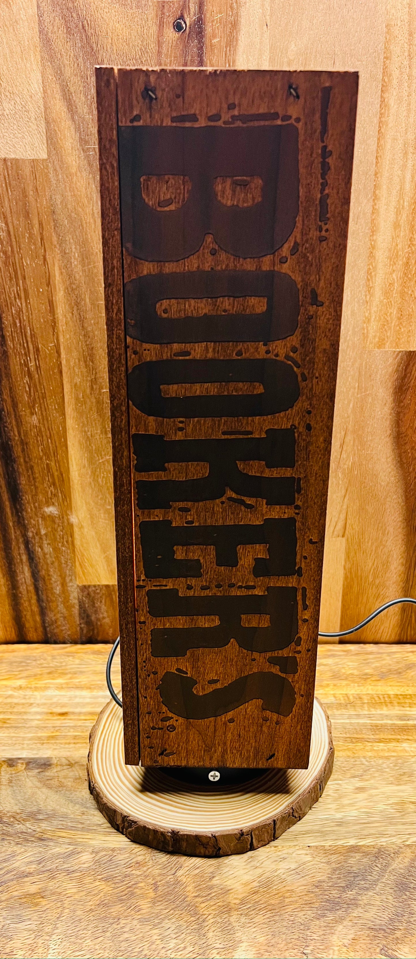 Booker's Bourbon Bottle Lamp