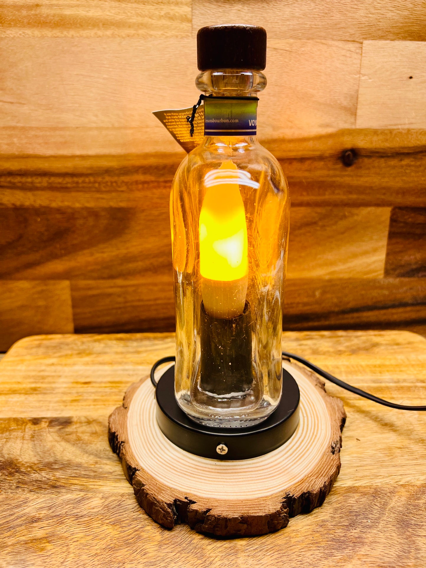 Jefferson's Ocean Bourbon Bottle Lamp