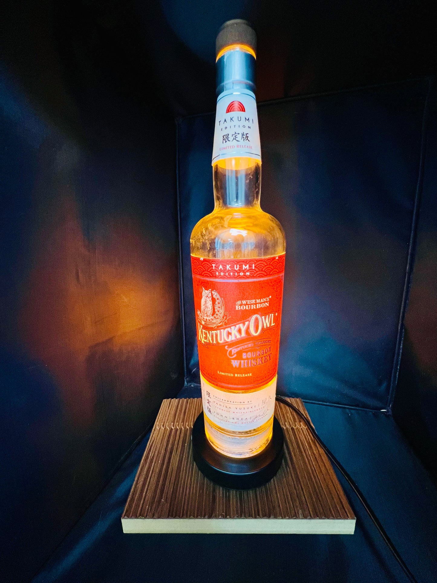 Kentucky Owl Bottle Lamp