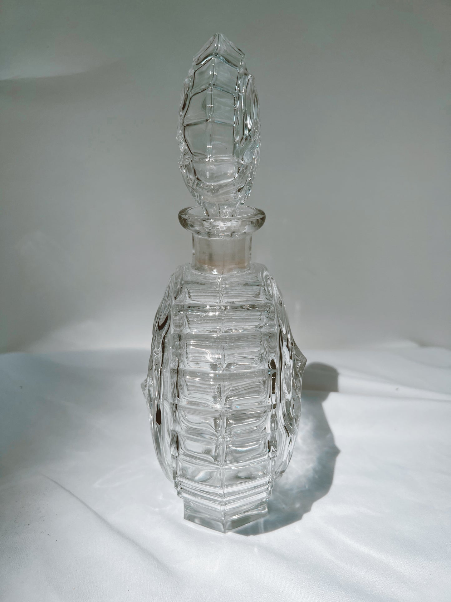 Comely Crystal Decanter