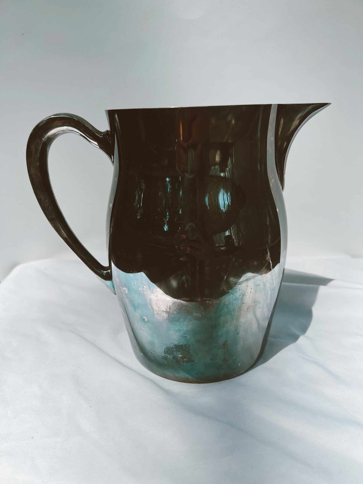 Medieval Metal Pitcher