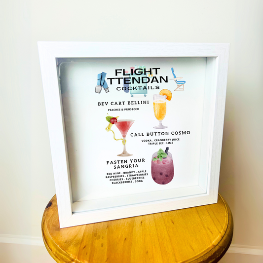 Flight Attendant Boozy Board