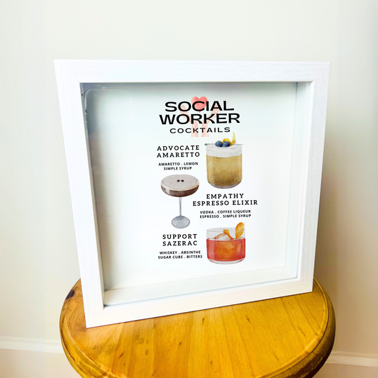 Social Worker Boozy Board