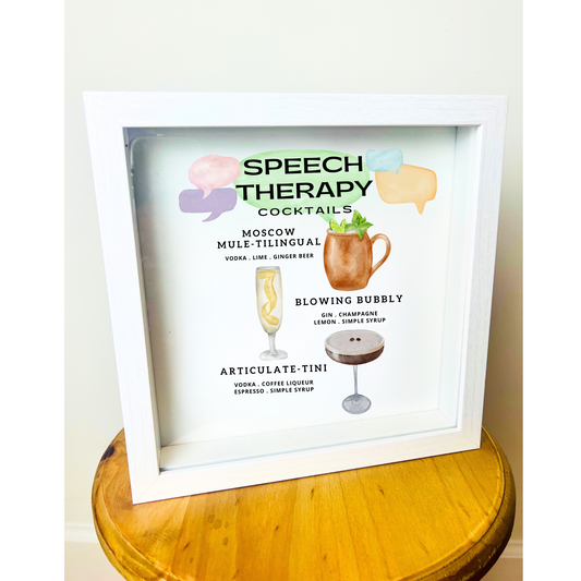 Speech Therapy Boozy Board