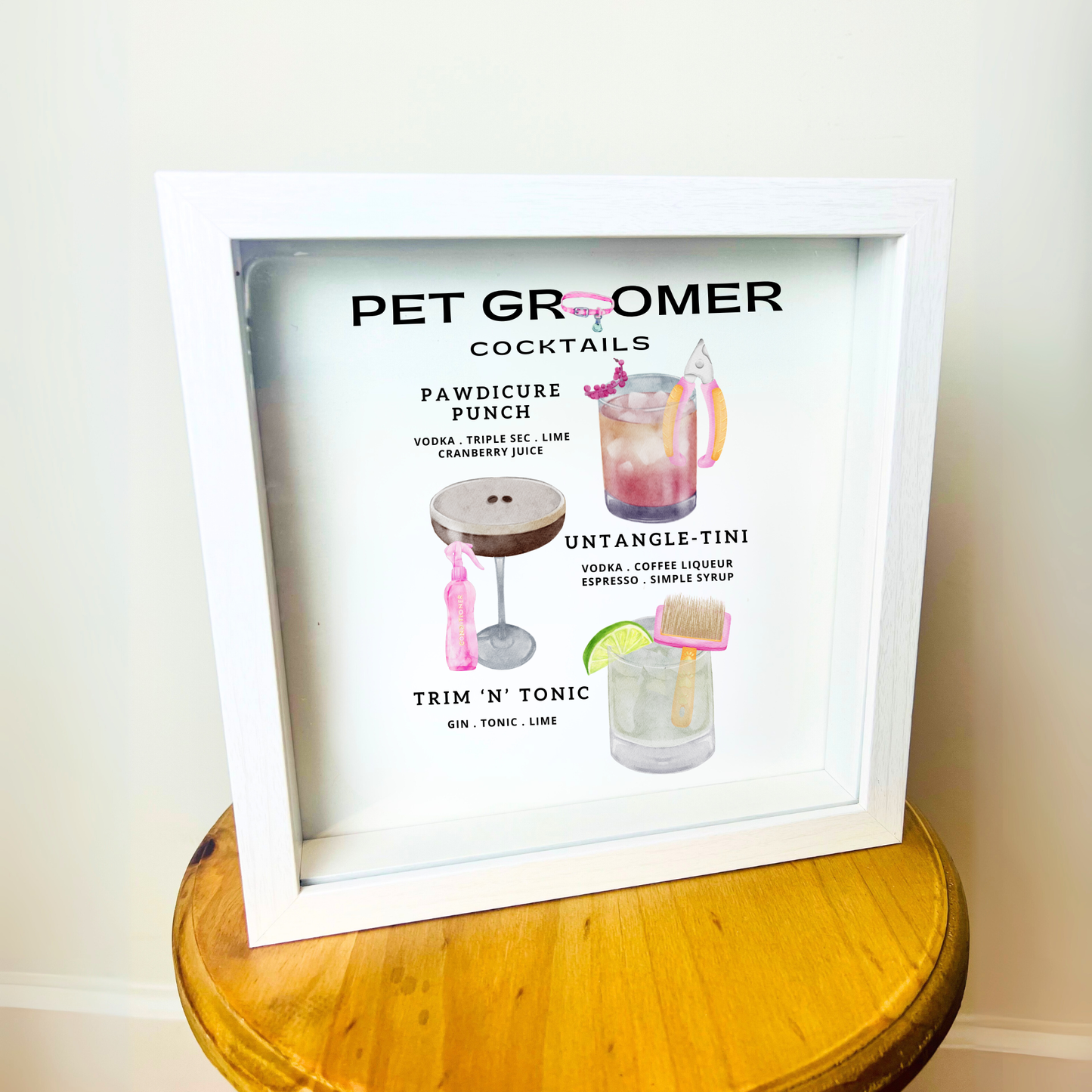Pet Groomer Boozy Board