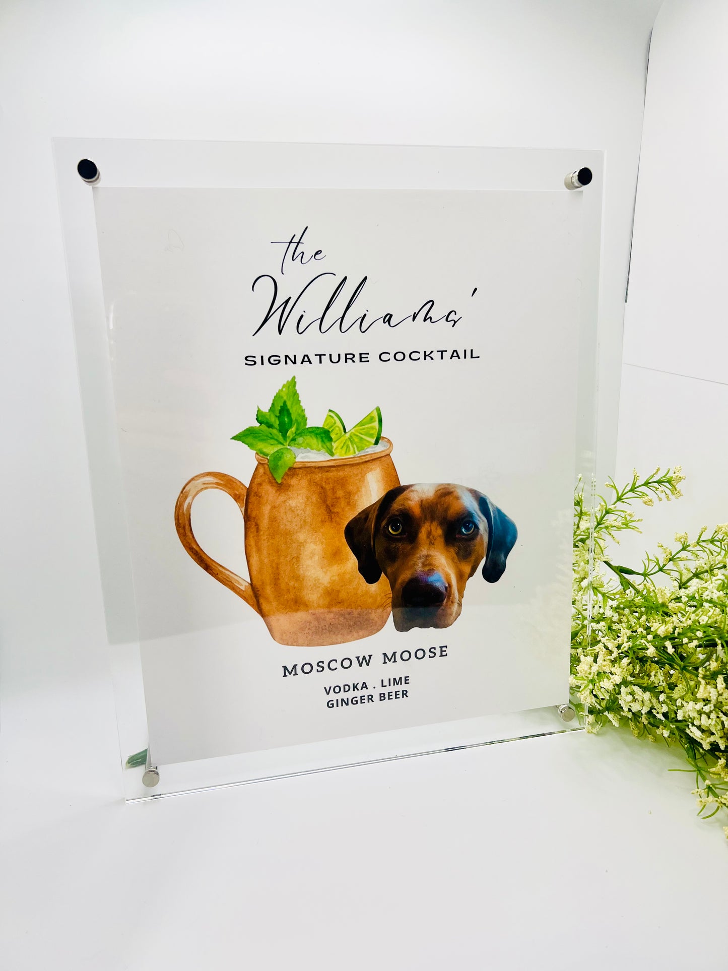 Acrylic Menus | 8x10