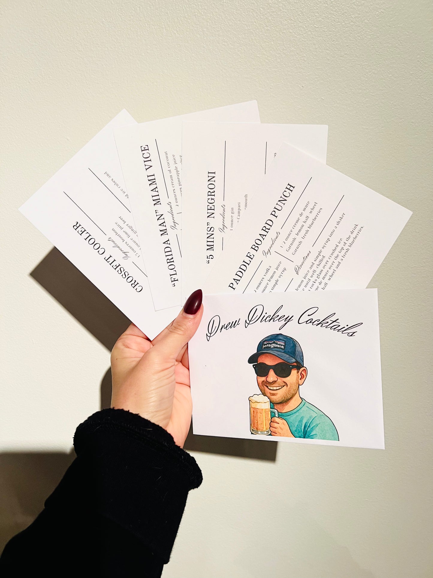Custom Recipe Cards
