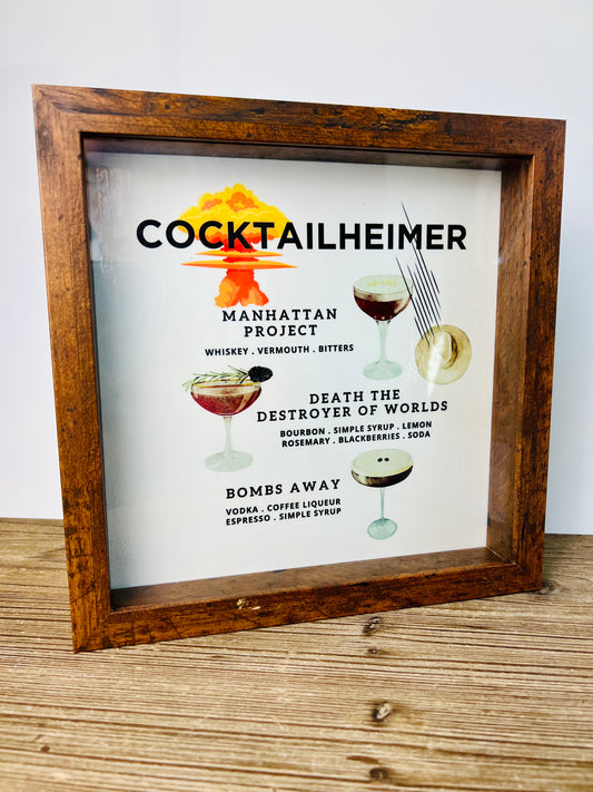 Oppenheimer Inspired Boozy Board