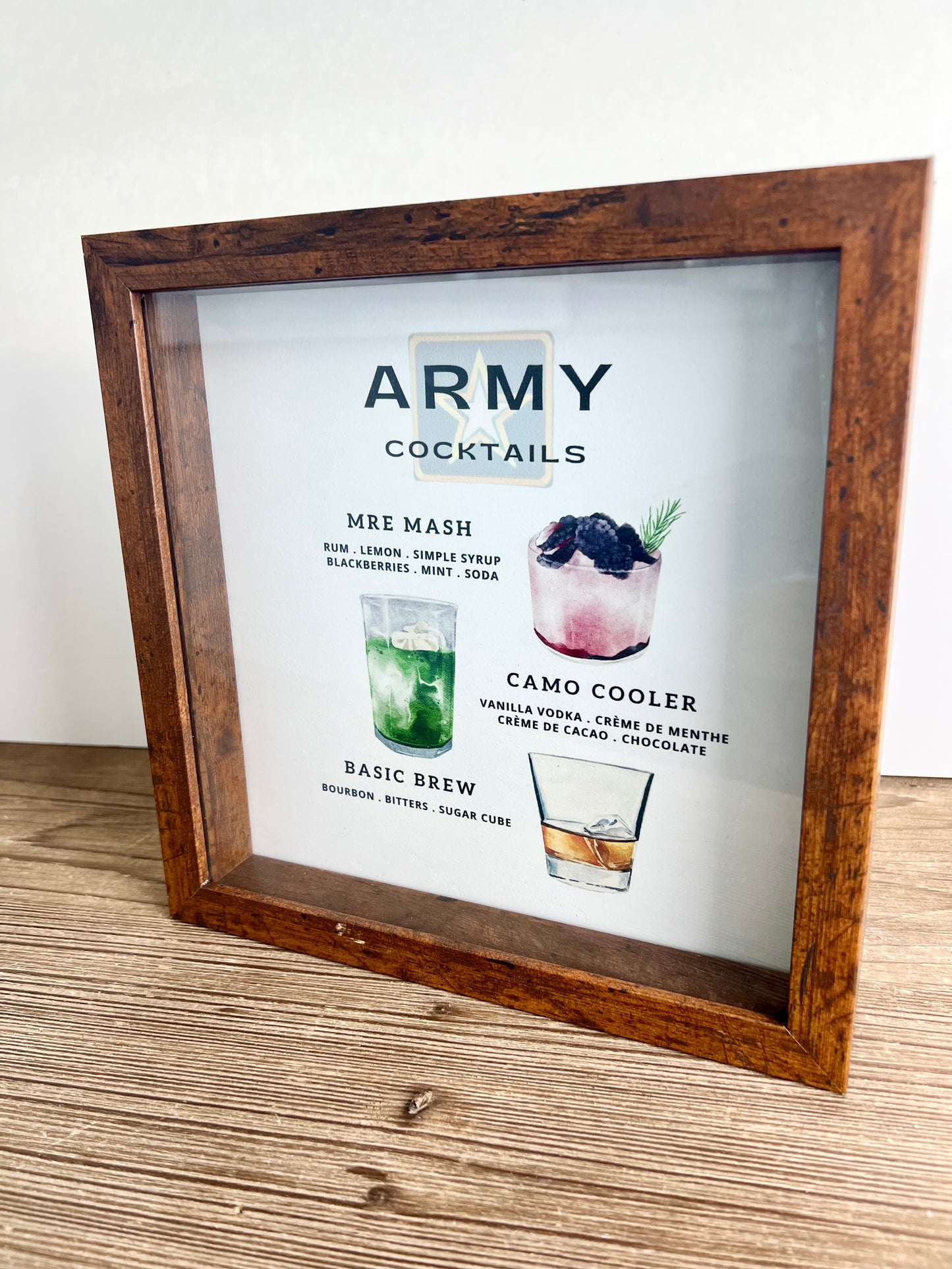 Army Boozy Board