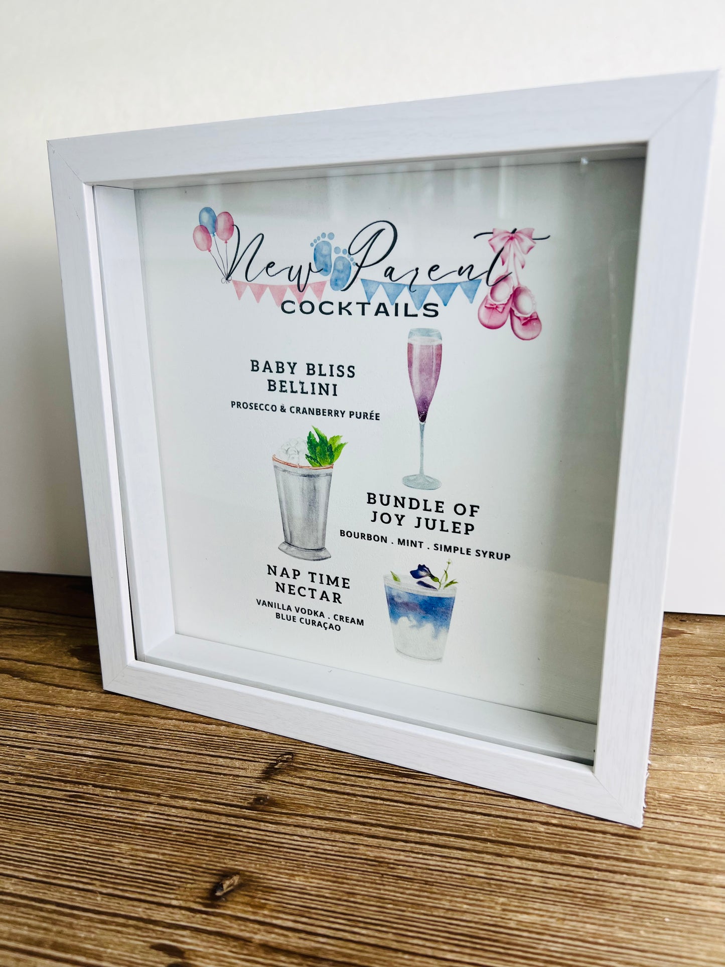 New Parents/Baby Boozy Board
