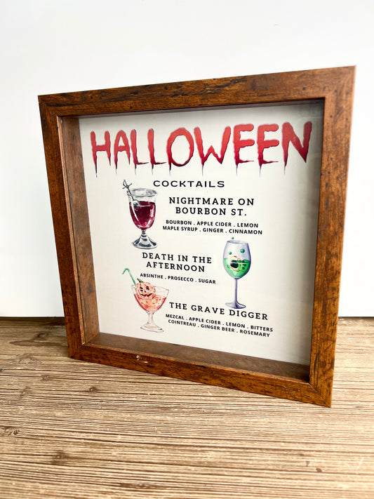 Halloween Boozy Board