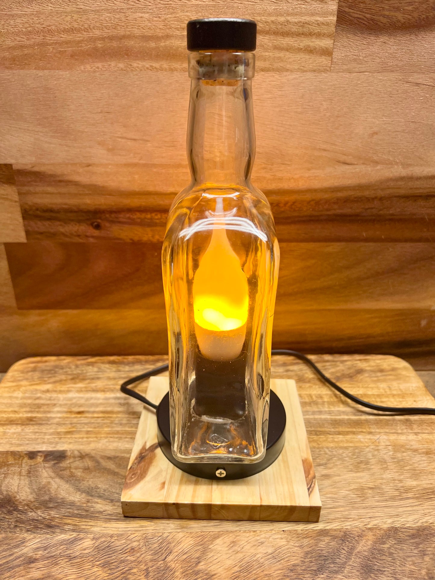 Larceny Bottle Lamp