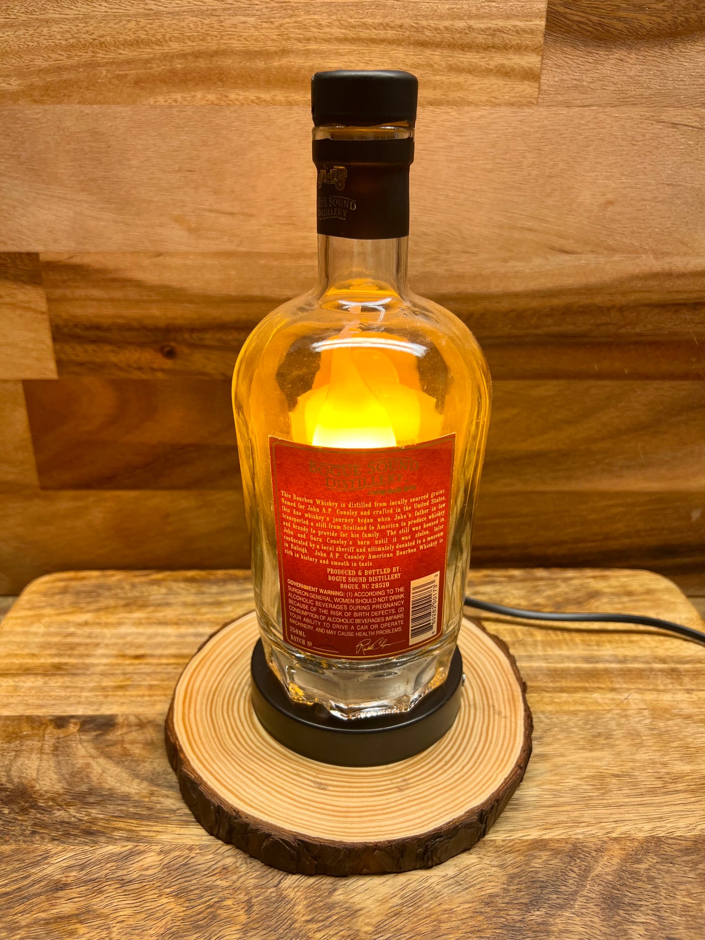 John A.P. Conoley Bottle Lamp