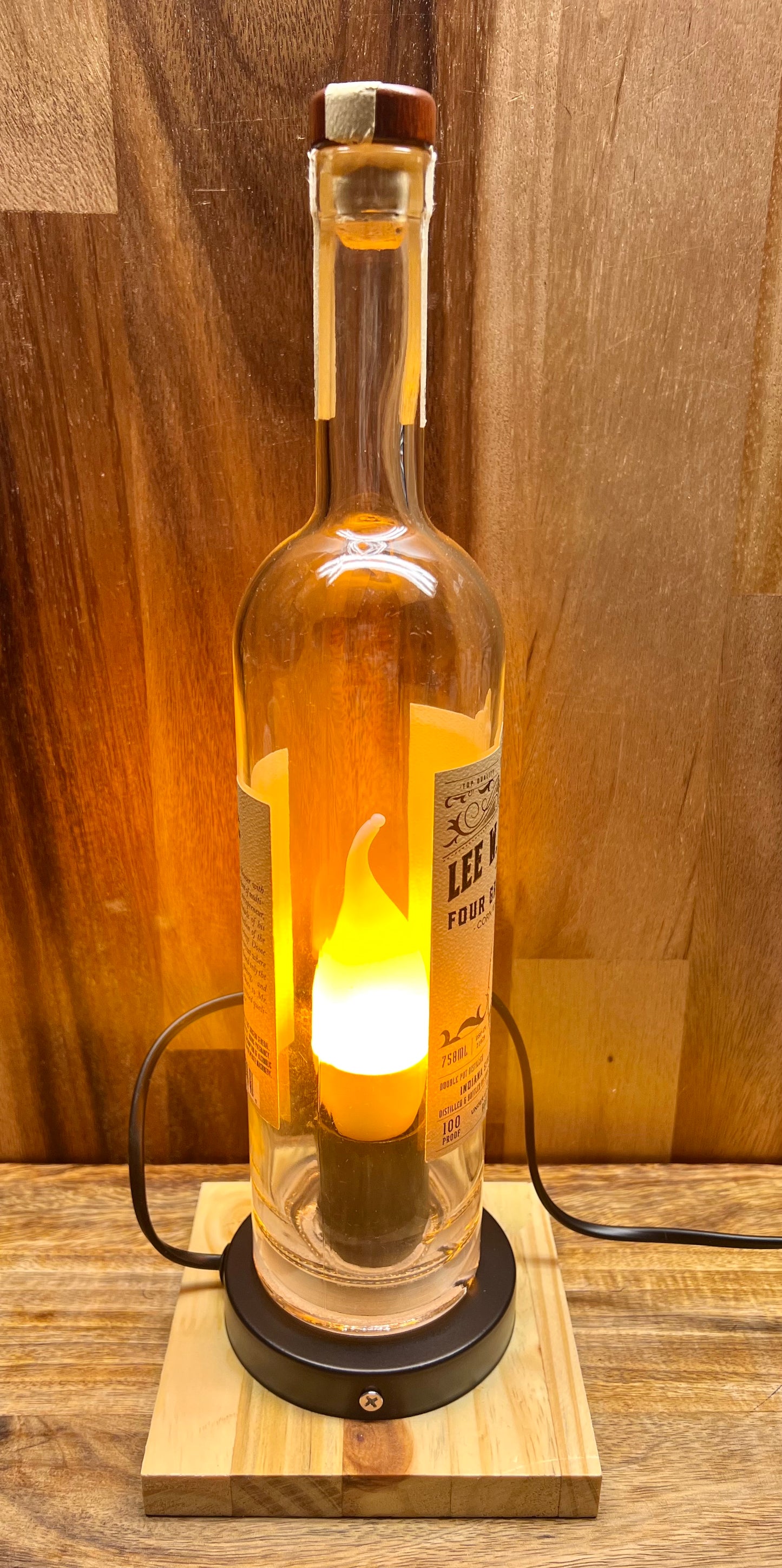 Lee W. Sinclair Bottle Lamp