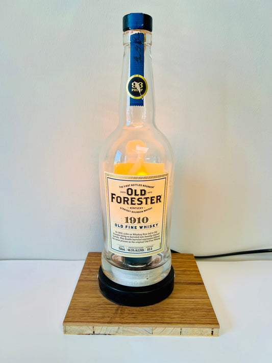 Old Forester (Old Fine) Bottle Lamp