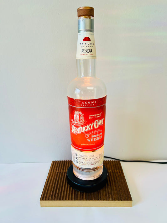 Kentucky Owl Bottle Lamp