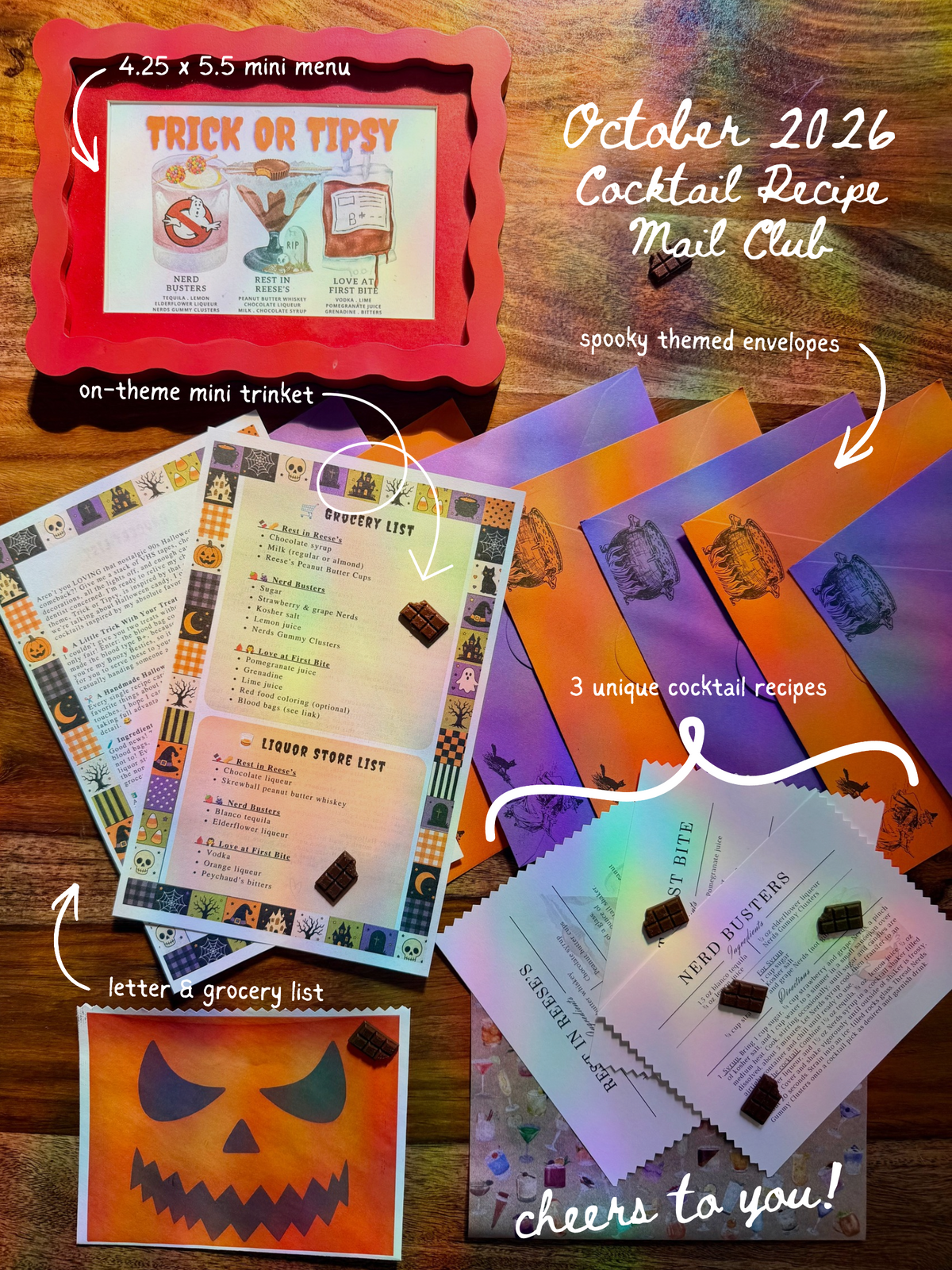 Cocktail Recipe Subscription Club