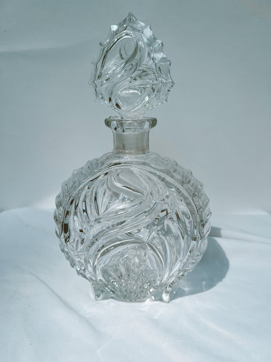 Comely Crystal Decanter