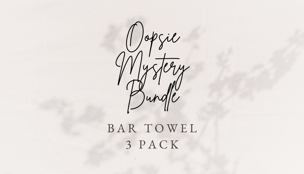 Oopsie Mystery Bundle - Bar Towel 3 Pack