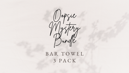 Oopsie Mystery Bundle - Bar Towel 3 Pack