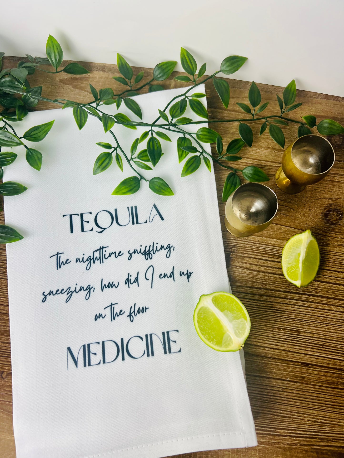 Tequila Medicine Towel